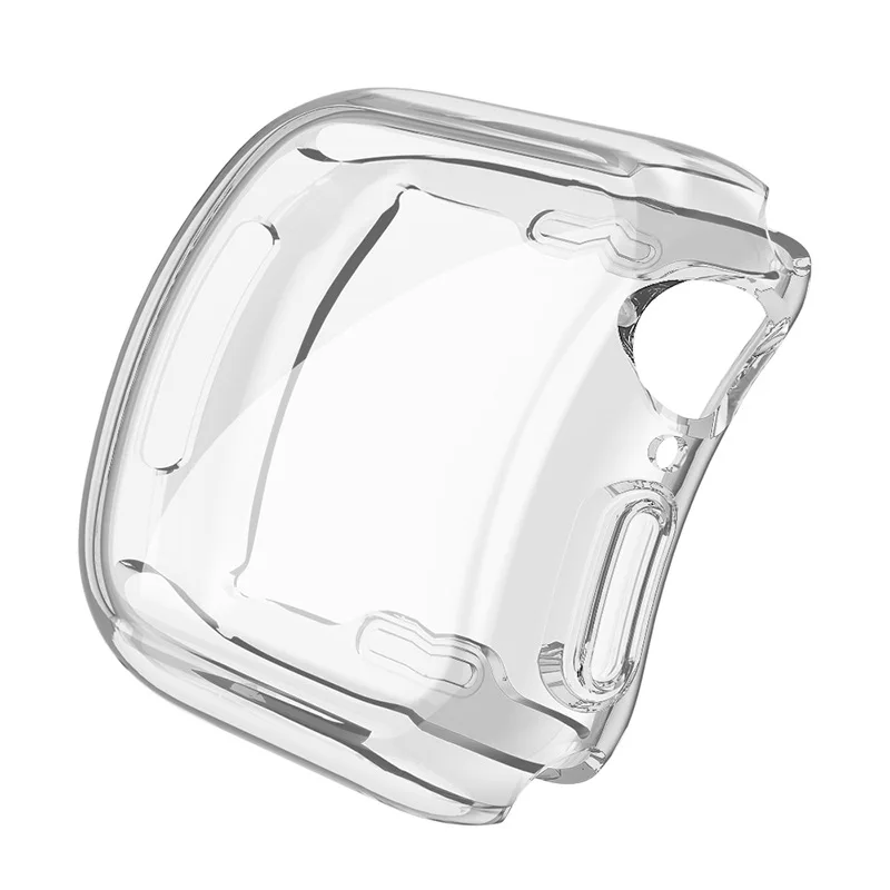 Custodia protettiva 1 pz per Apple Watch Series 7 41mm 45mm Soft TPU Cover Bumper Full Screen Protector iWatch Series 7 accessori