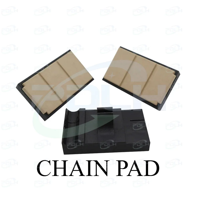 10 Piezas CCE011 63x37mm Almohadillas de Repuesto para Cinta Transportadora para Máquinas Encoladoras de Bordes SCM Olimpic