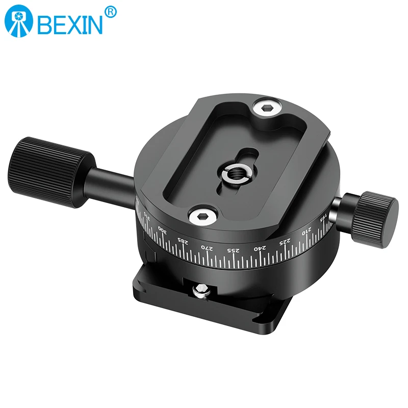 Quick release clamp panorama shooting camera clamp tripod plate mount clip set for dslr camera tripod arca swiss qr plate