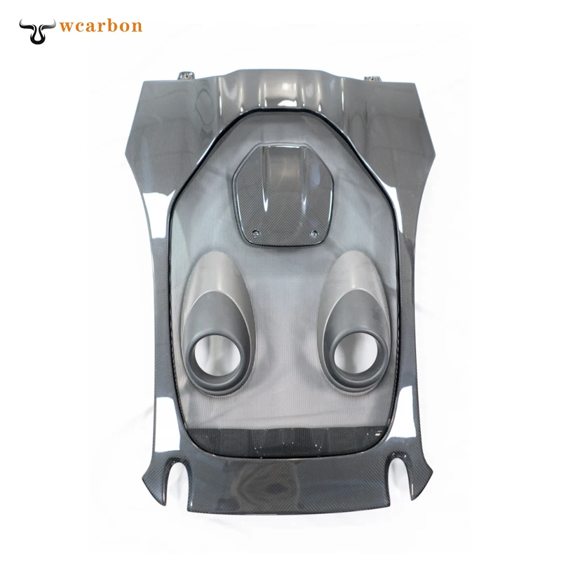 High Quality Upgraded Dry Carbon Fiber Body Kit 570S 540C 600LT Trunk Lid Hood  P1 Cover for Mclaren