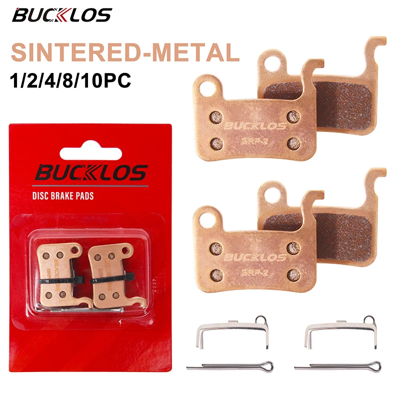 BUCKLOS Bike Brake Pads Sintered-Metal MTB Hydraulic Disc Pad for SHIMANO M06 M07 Durable Bicycle Disk Pads Road Bike Brake Part