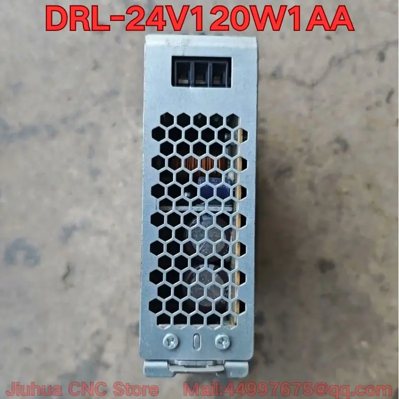 The second-hand DRL-24V120W1AA switch power supply function test is normal. The current price in 2026 is: