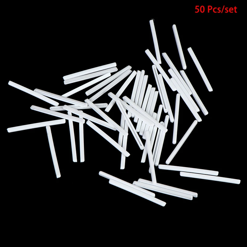 50 Pcs/set Pet Clipper Blade Parts Replacement Blade Guides White Pet Clipper Blade Accessories