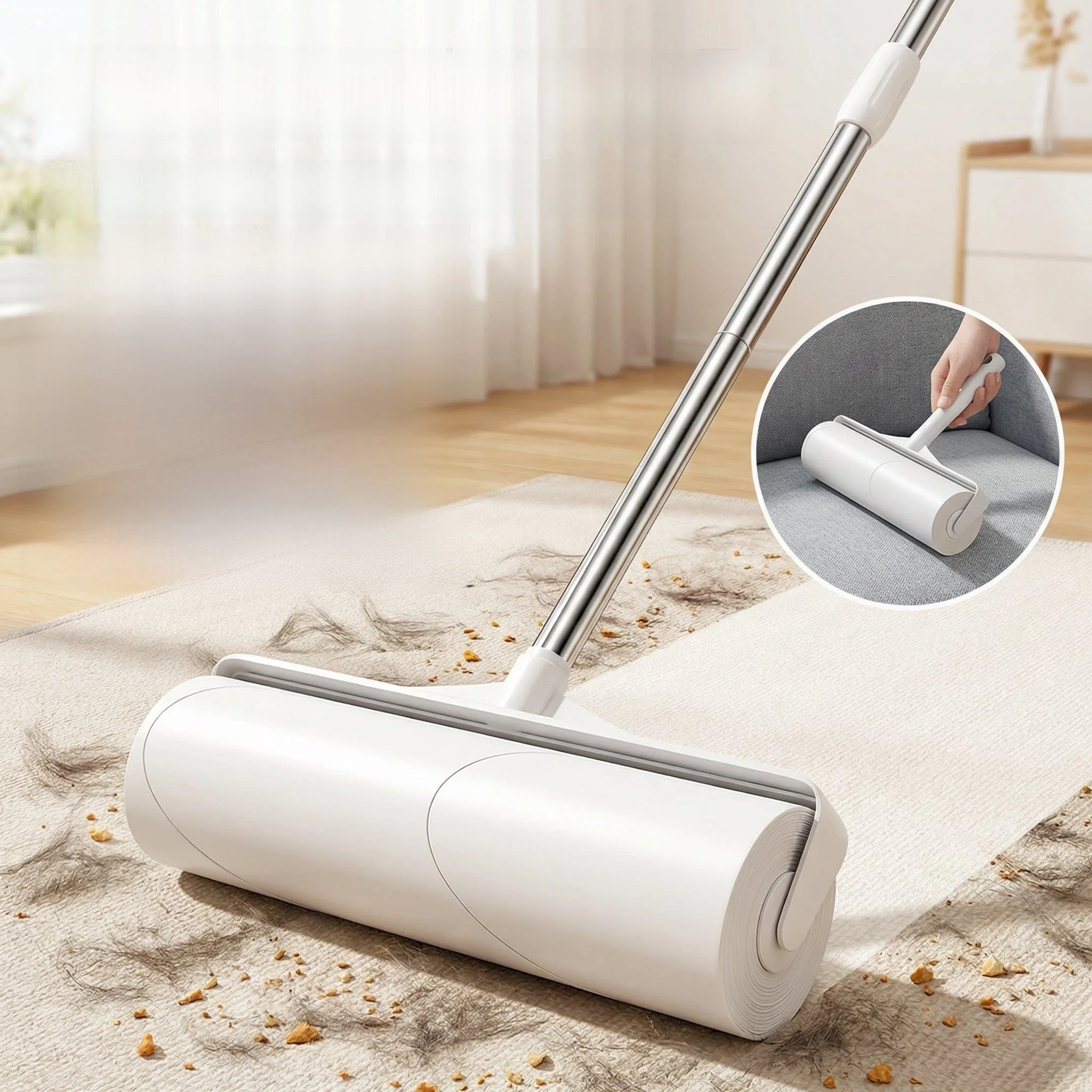 super-strong-sticky-lint-remover-roller-long-pole-clothes-deballing-hair-removal-dust-absorption-tool-for-clothes-care