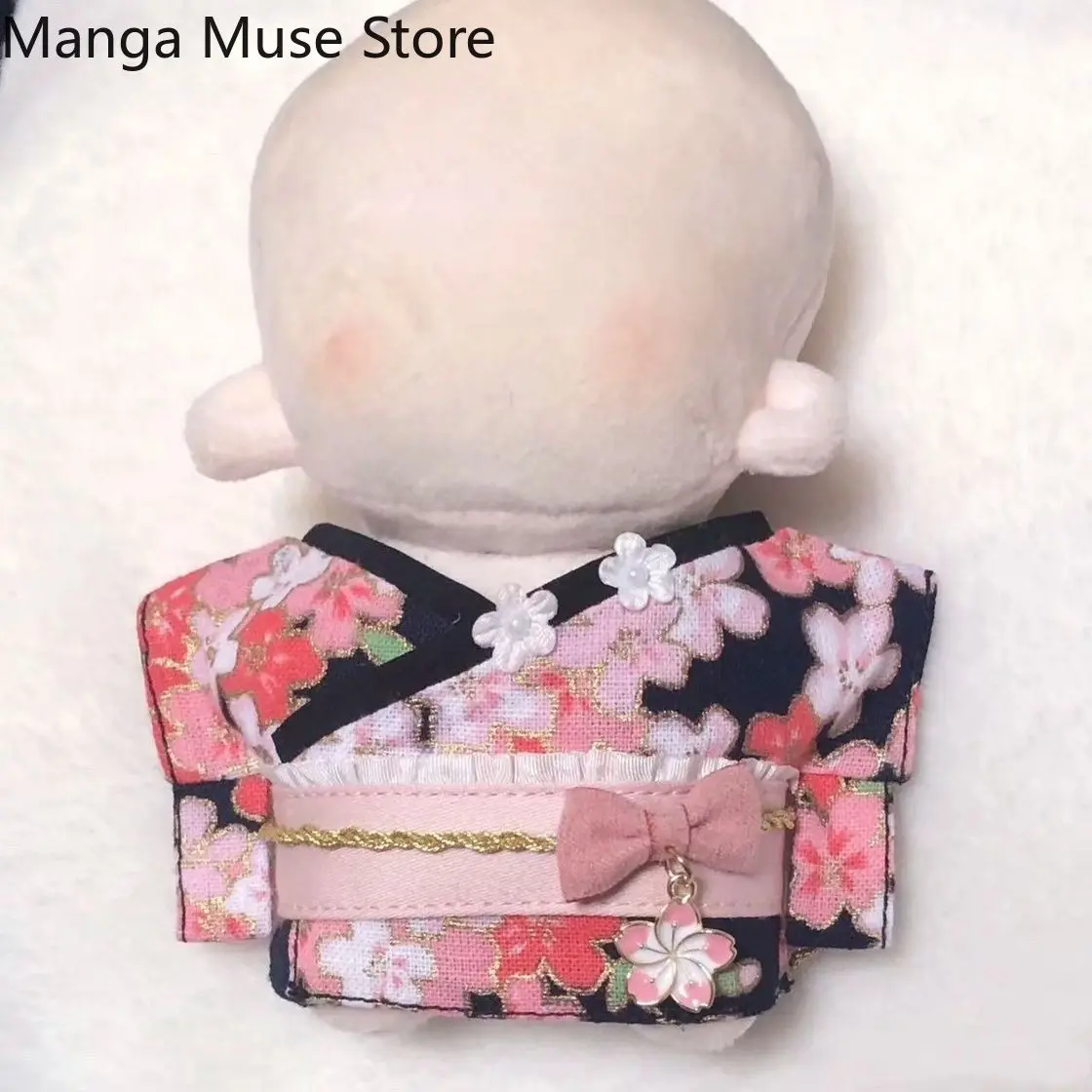 Japanese-Style Kimono Look Doll Clothes Change Costumes Decoration Props For 10CM Body Dress UP
