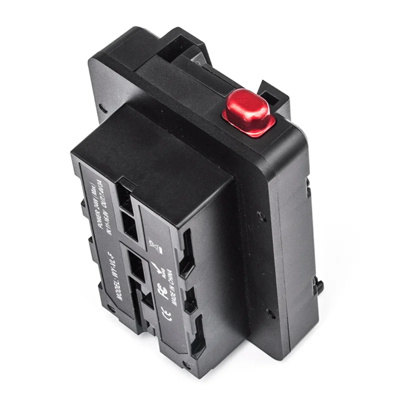 OIIRGO-V جبل بطارية قفل على شكل حرف V إلى NP-F F550 F570 F750 F970 الدمية محول البطارية لوحة D-Tap لشاشة ضوء LED V-Mount