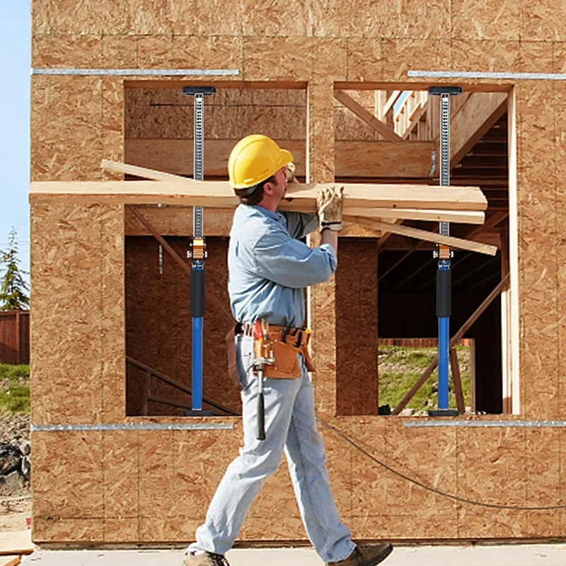 Woodworking ceiling tools, gypsum board support frame, telescopic pole lift, wall cabinet installation