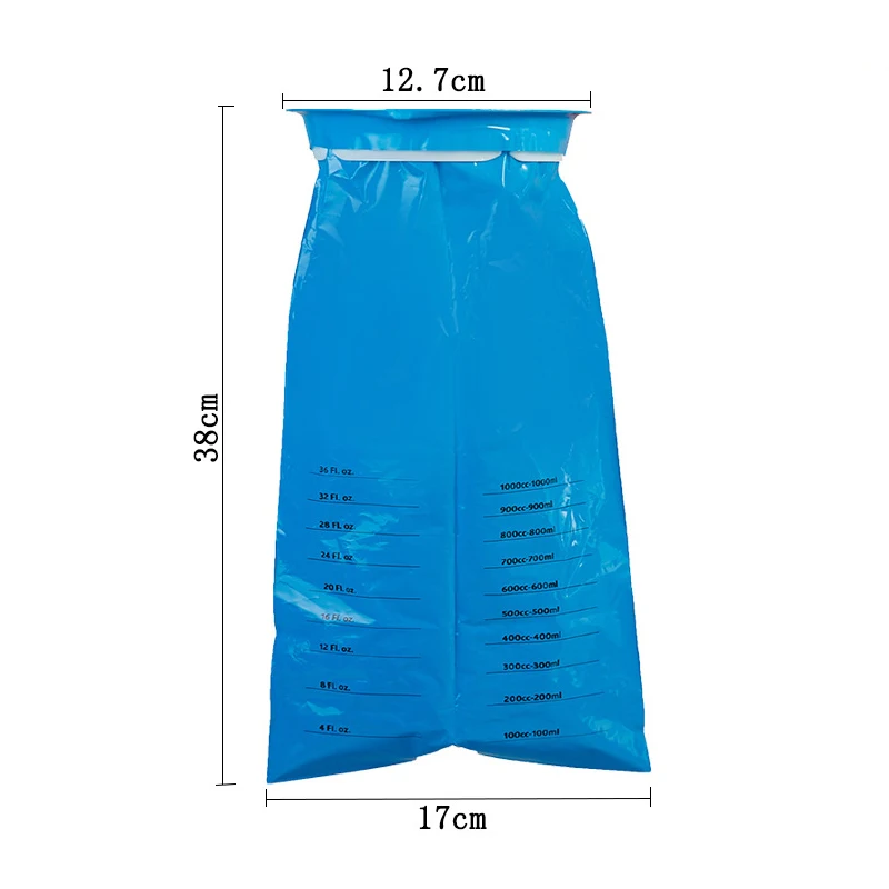 1000 مللي حقيبة القيء القابل للتصرف المحمولة المتاح السفر سيارة طائرة دوار الحركة الغثيان الحوامل الطوارئ القيء تنظيف حقيبة