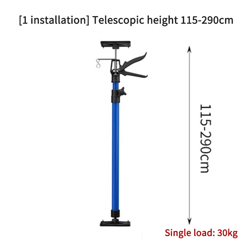 Telescopic Support Rod Wooden Hanging Cabinet Lifter Ceiling Cupboard Frame Raising Tools Home Decoration Installation Bracket