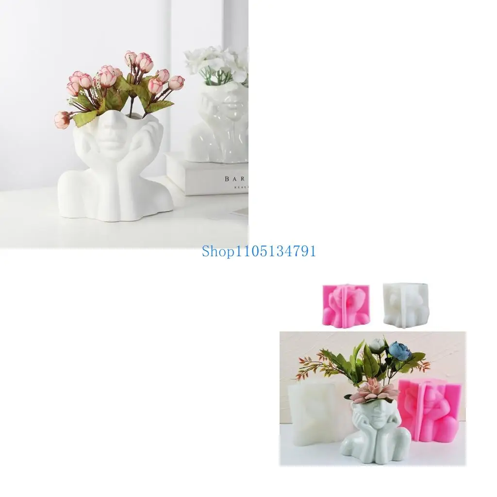 

98 км силиконовые формы для цемента, форма для цветочного горшка, силиконовая форма для свечей из эпоксидной смолы, форма для