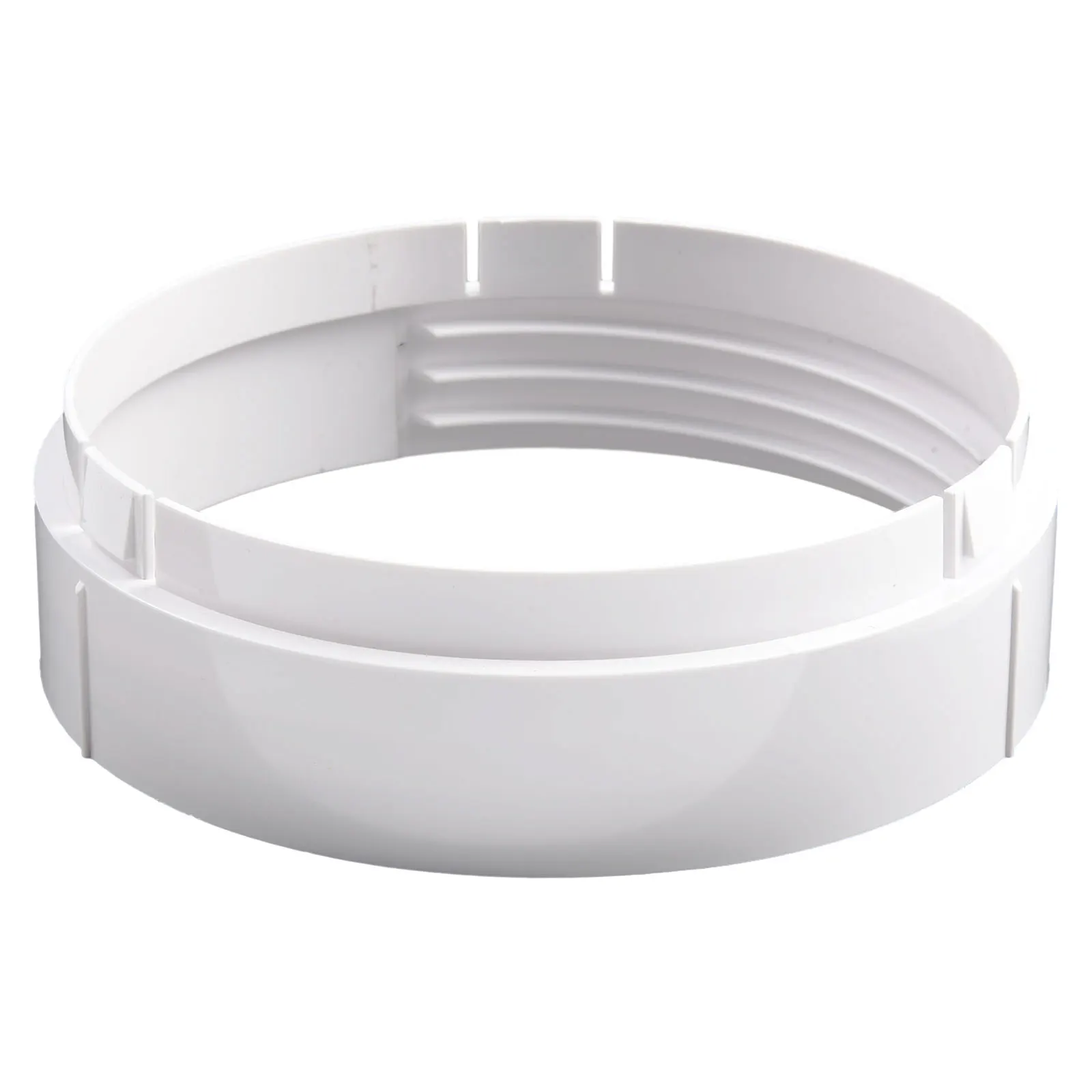 Mobile Air Conditioning Exhaust Duct Connector Circular Sealing Baffle for Panels Supporting Bidirectional Swivel Rotation