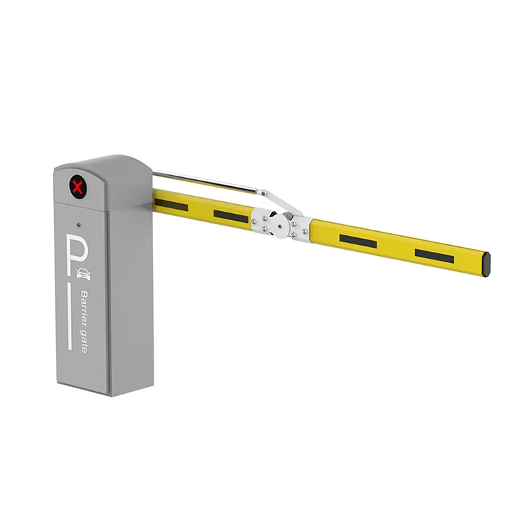 99% Accuracy License Plate Camera Aluminum Alloy Barrier Arm