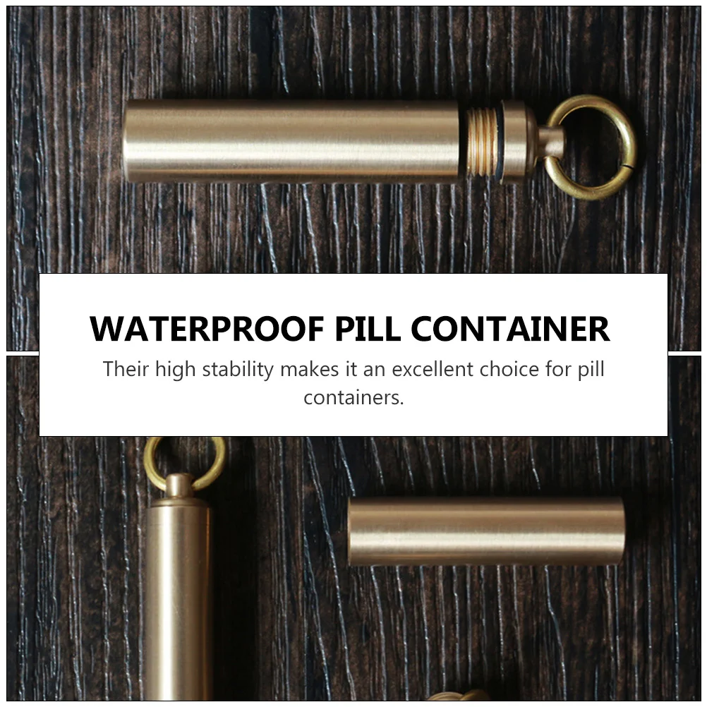 Outdoor waterdichte tank mini-pilhouder afdichting containers doos draagbare behuizing geel noodgeval