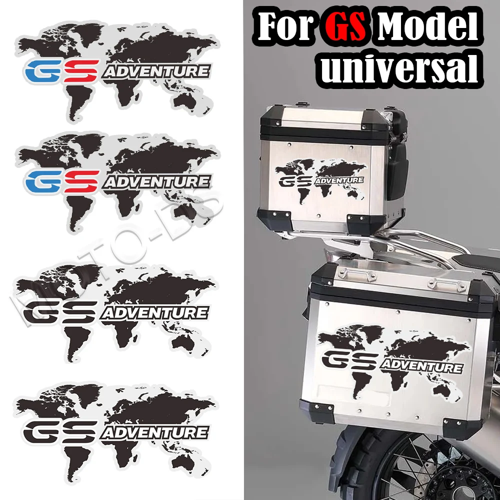 ل BMW G310GS F750GS F800GS F850GS R1150GS R1200GS R1250GS دراجة نارية الأمتعة حالات جذع دراجة نارية ملصقات حامي مائي #1