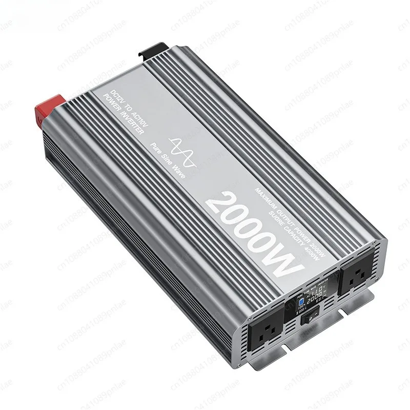 2000W Pure Sine Wave Inverter 12V to 220V with Display Dual AC Plug-in Inverter Power Converter Boost - view 5