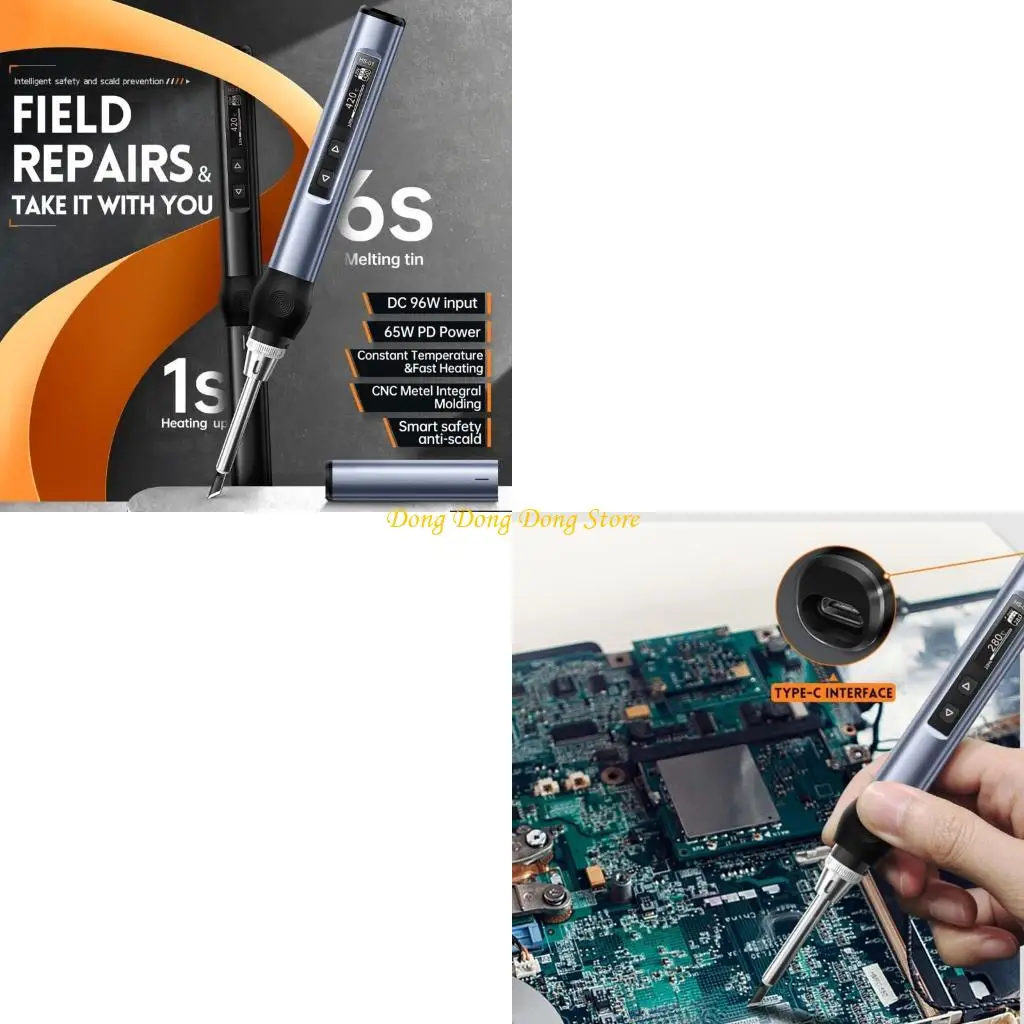 

Soldering Iron Station Internal Heated Soldering Head Lead-free Welding Solder Tip For Welding Equipment Soldering Tool