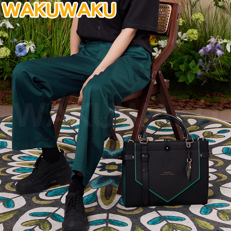 【رسمي】AI هيثم دوجين حقيبة تأثيري لعبة Genshin Impact WakuWaku Itabag حقيبة مدرسية AI هيثم تأثيري الدعائم عيد الميلاد