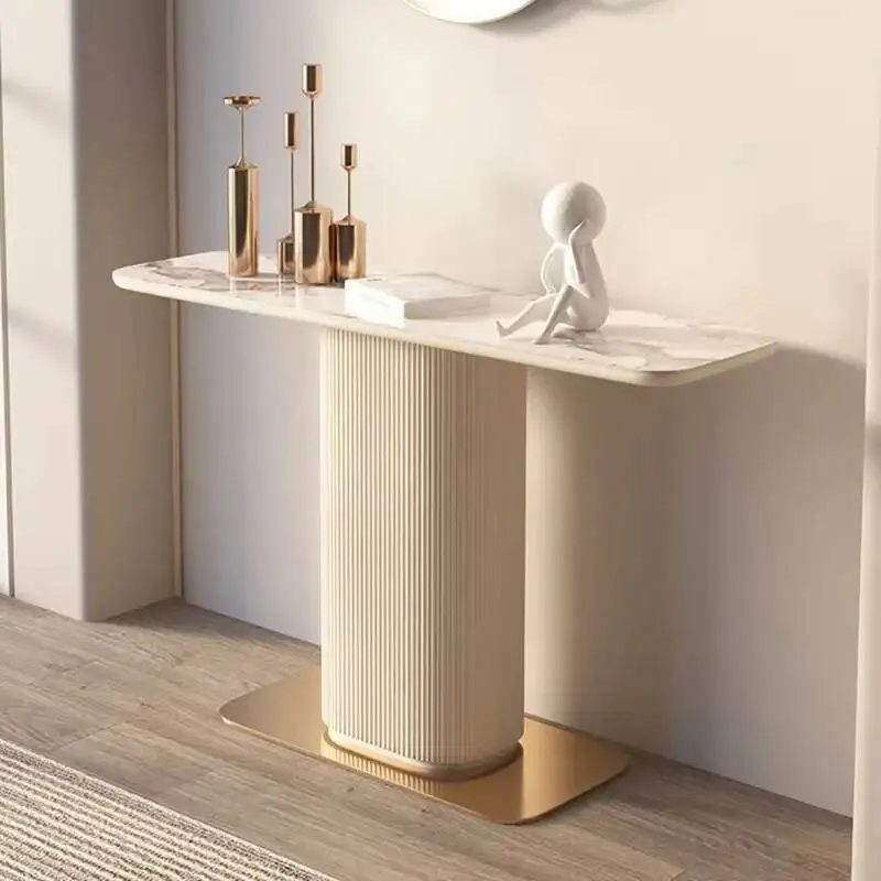 

Beauty Corner Table Elegant Trendy Modern Delicacy Unique Console Tables Quality Simple Mesa Esquinera De Sala Home Furniture