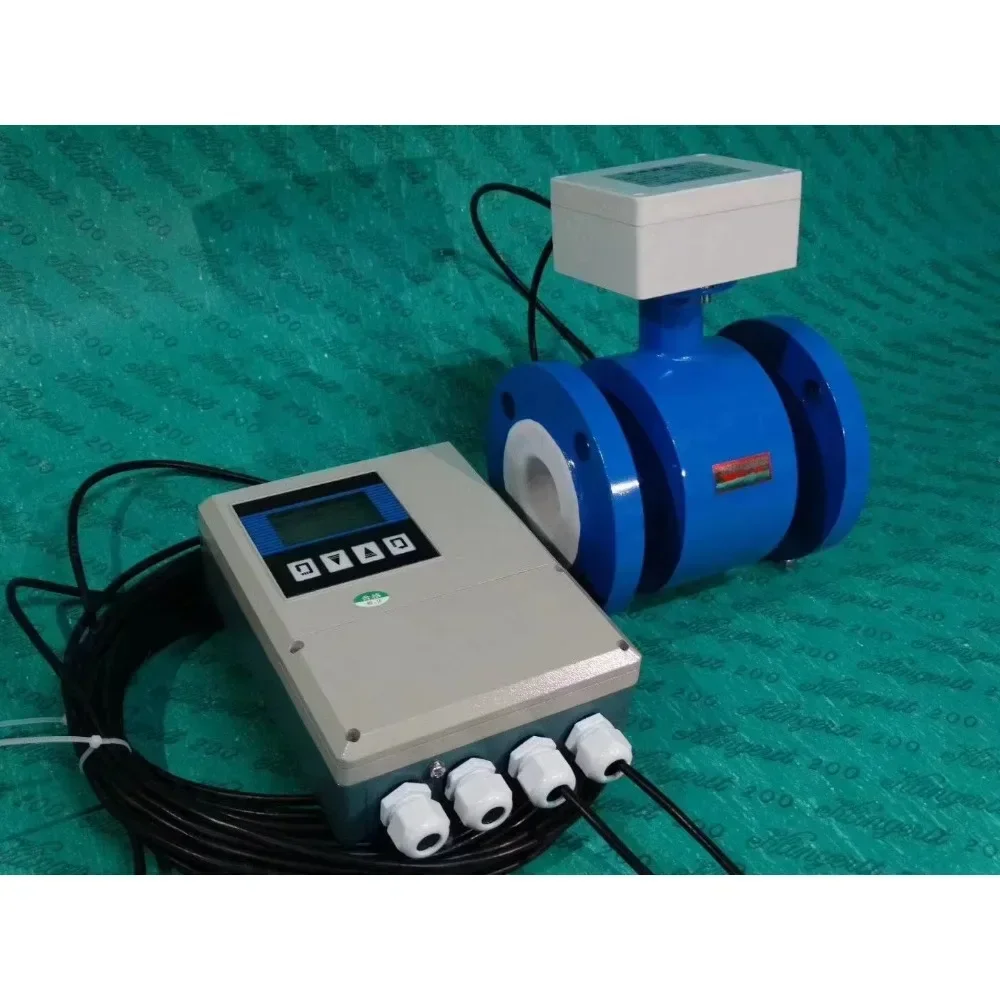 IP67 مقياس التدفق الكهرومغناطيسي من النوع المنفصل لمياه الصرف الصحي DN800/50/100/150 #3