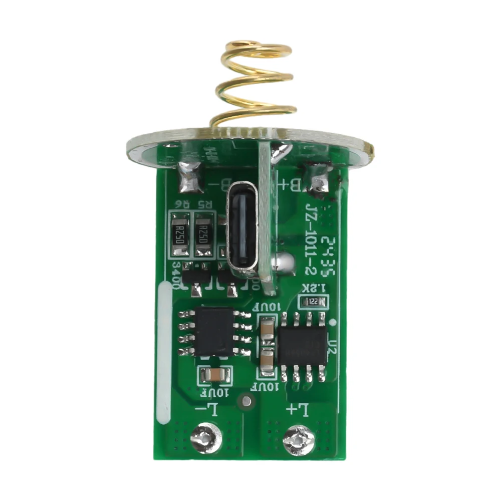 Single Lithium Driver Board for Flashlight Side Press Strong Light USB/Type-C Circuit Board with Switch 3-4.2V
