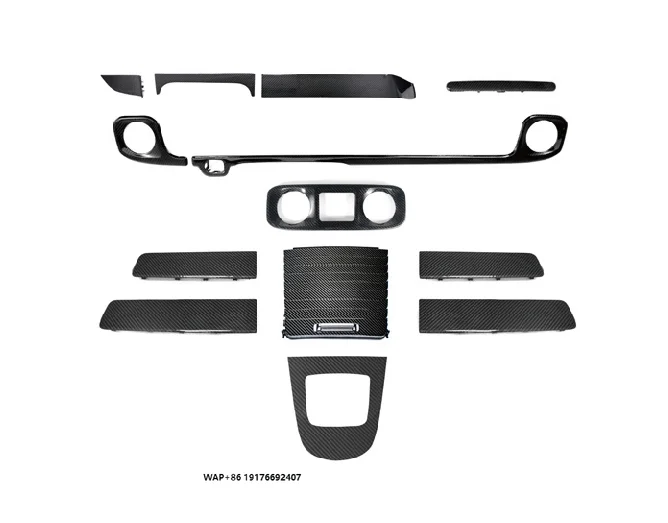 Wholesale High Quality Dry Carbon Interior Trim Kit 13-pcs 10-pcs 3-pcs Set for Benz G Class W465 2025+