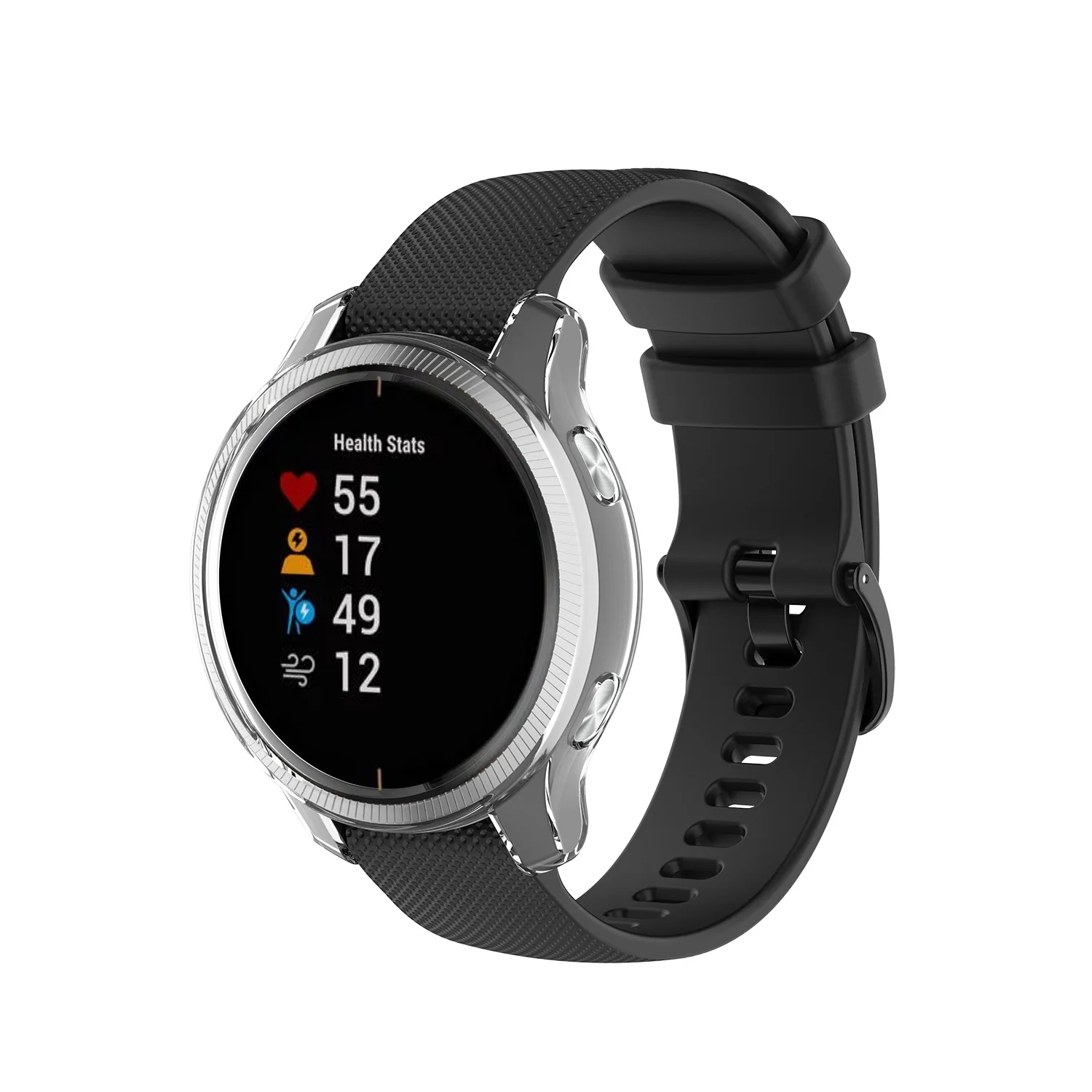 Schutzhülle für Garmin Venu Smartwatch TPU Softcover Bildschirm Silikons chutz Rahmen hülle für Garmin Venu Gehäuse