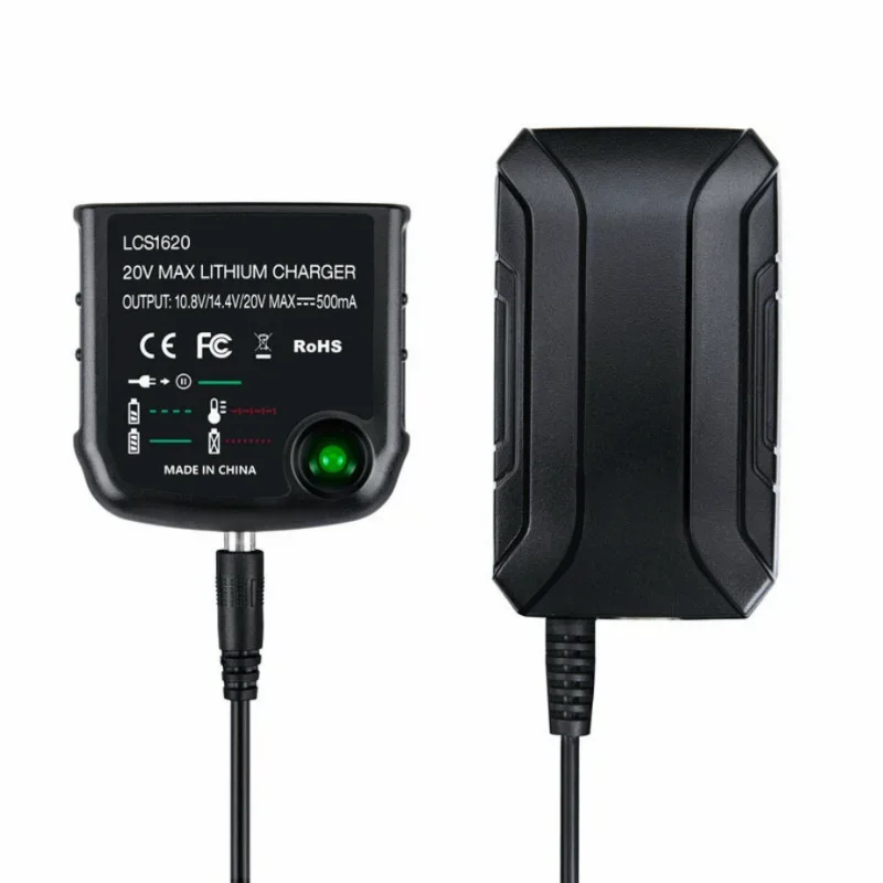 블랙 데커 Ni-Cd Ni-Mh 배터리 Hpb18 Hpb18-Ope Hpb12 Hpb14 DB18V Fsb18 Fs120Bx용 리튬 이온 9.6V-18V 다중 볼트 배터리 충전기