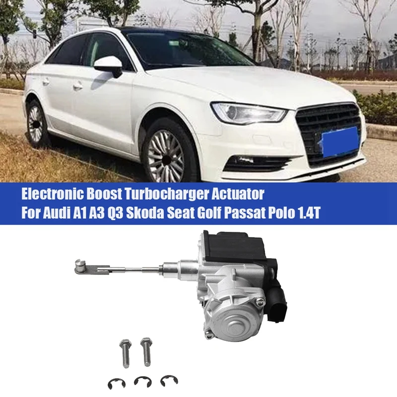 04E145725S Electronic Boost Turbocharger Actuator 04E145725AD For  A1 A3 Q3 Skoda Seat Golf Passat Polo 1.4T