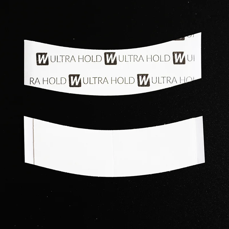 36 peças 7.6 cm * 2.2 cm Branco Ultra hold fita fita laço frente fita arco dupla face Fita para peruca peruca adesivo
