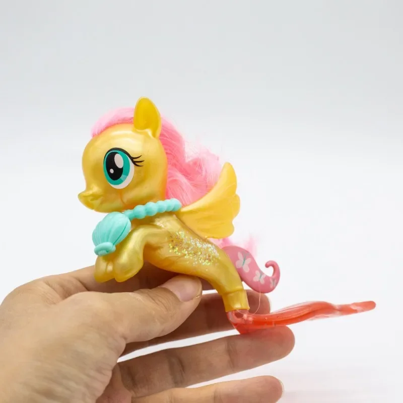 Hasbro My Little Pony Mermaids Unicorn Pony Twilight Sparkle Pink Pie Rainbow Dash Doll Gifts Toy Model Anime Figures Ornaments