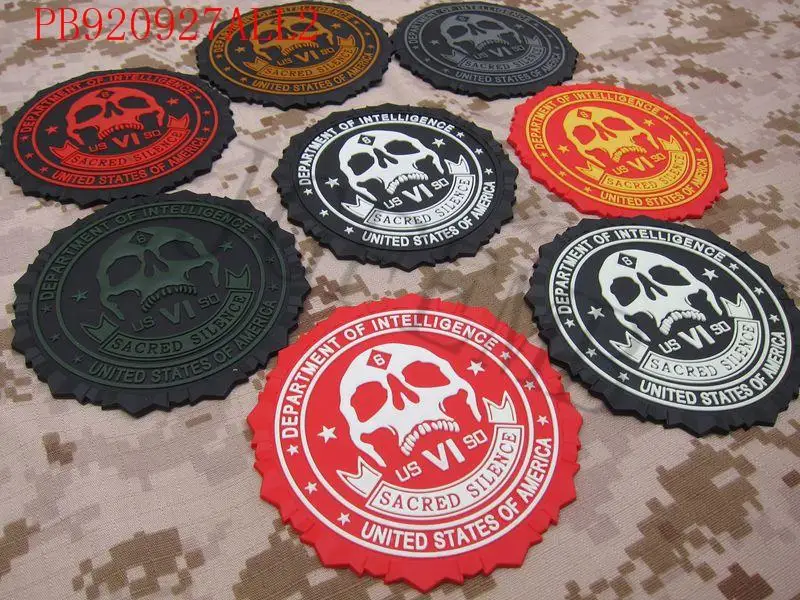 Ghosts Department of Intelligence Embroidery Patch Badges