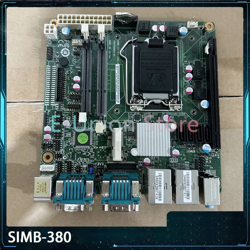SIMB-380 Industrial Control Motherboard Mini ITX 1150 Pin Dual Network Port