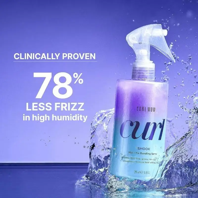 

Anti-Frizz CurlStyling Fluffy Volumizing Hair Spray Non-sticky Hair Powder Spray Long-lasting Quick-drying Hairdressing Spray