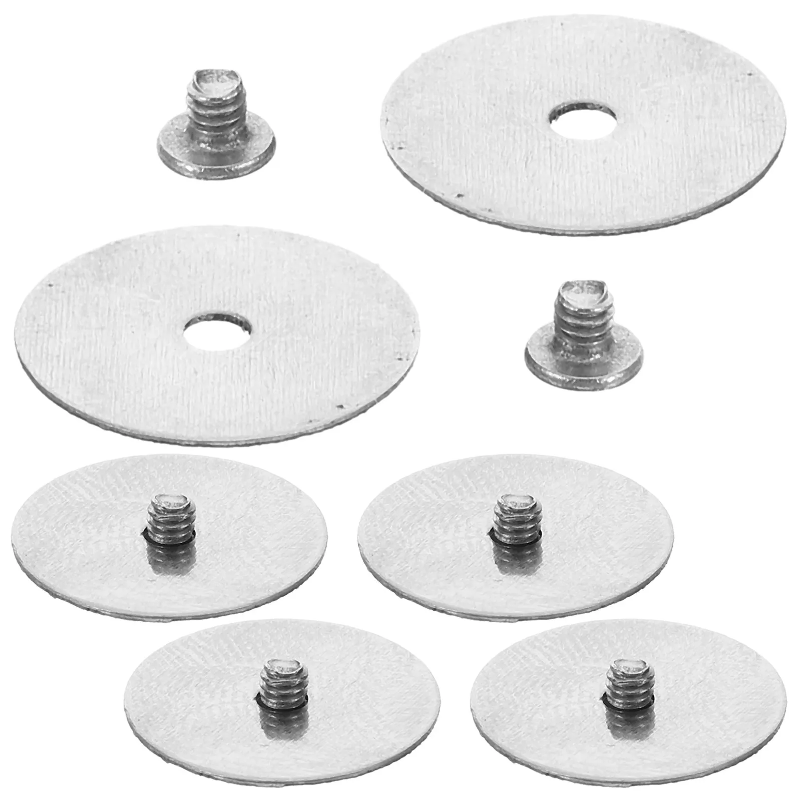 1Set Stainless Steel Flute Gasket Fixing Pads Fastening Screws Reliable Repair Kit Flute Lock Replacement Parts