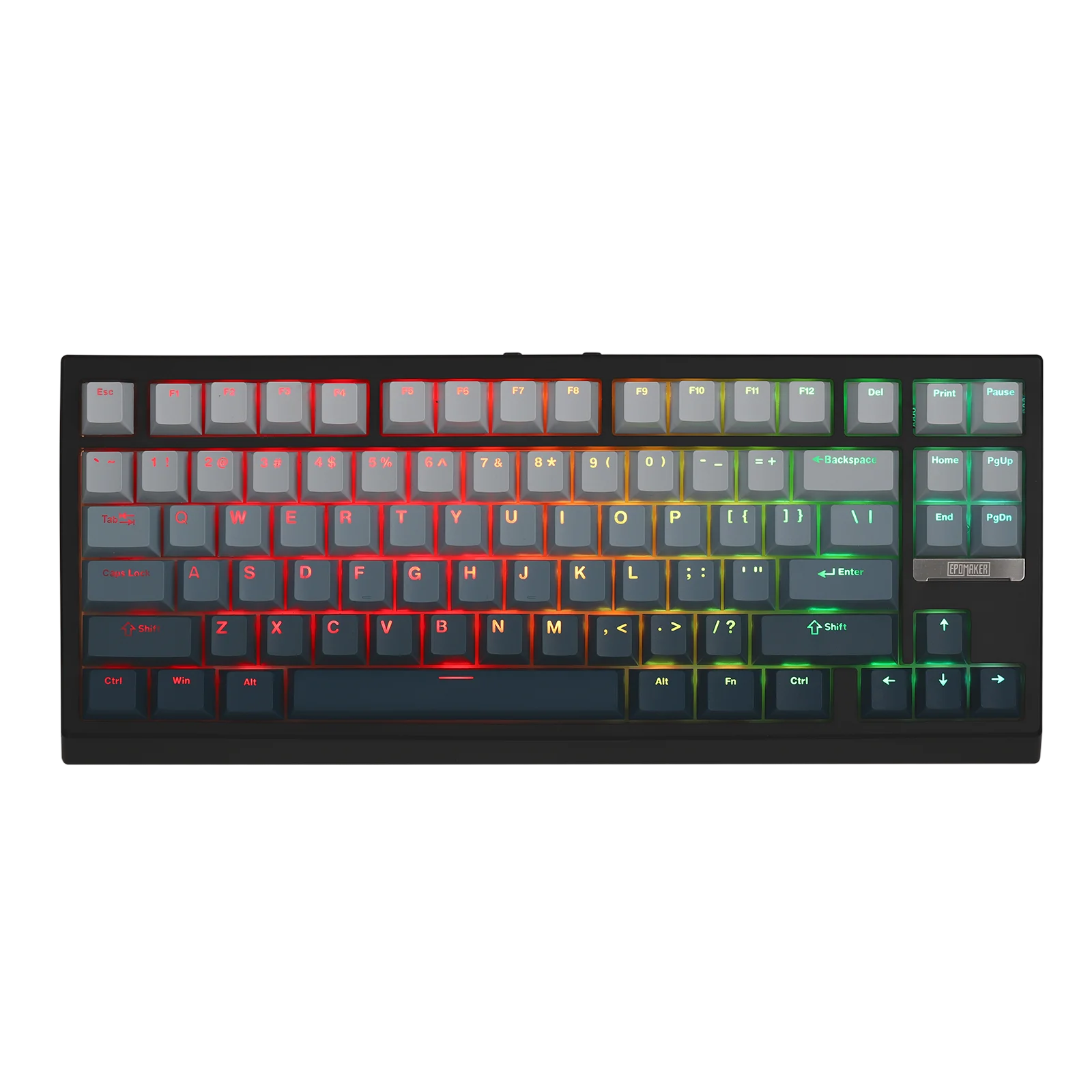 EPOMAKER G84 HE 75% ANSI US Layout Прокладка Проводная/BT/2,4 ГГц Беспроводная магнитная механическая клавиатура с эффектом Холла для Mac/WIN/игр