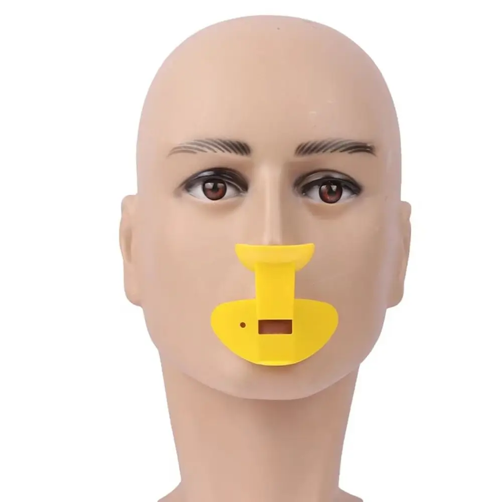 Plastic Nose Whistle Nasal Breathing Exercises Oral Muscle Training Nose Flute Pronunciation Trainer