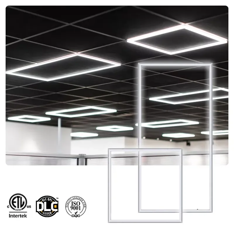 for Recessed Surface Mount Light Emitting Diode Panel Light Square Emitting Diode Indoor Lighting Ceiling Panel