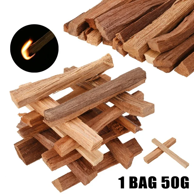 50g 7CM parfum aromatique sandale copeaux de bois bois de santal bâtons d'encens résine irrégulière bricolage artisanat