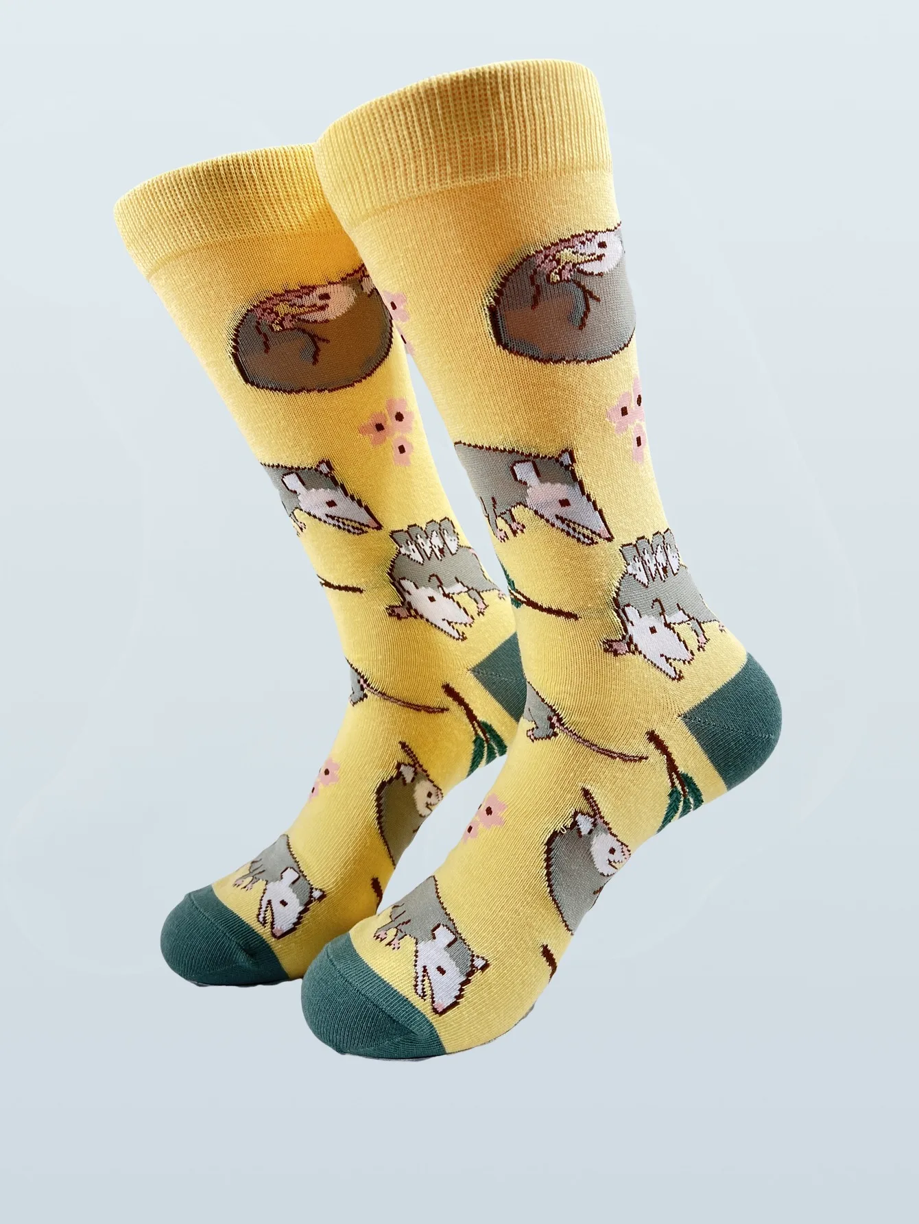 Cotton Happy Funny Socks Men New Style Hiphop Unisex Novelty Harajuku Crazy Design Mid Long  Animal Bassball Skateboard Socks