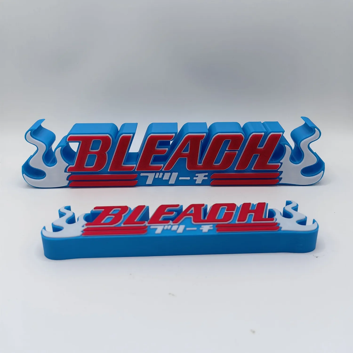 Anime Bleach 3D Tablica Imiennik Logo Stojak Lalka Znak dla Figurki Akcji Ichigo Model Lalka Rekwizyt Ekspozycyjny Drukowana w 3D Ozdoba Zabawka