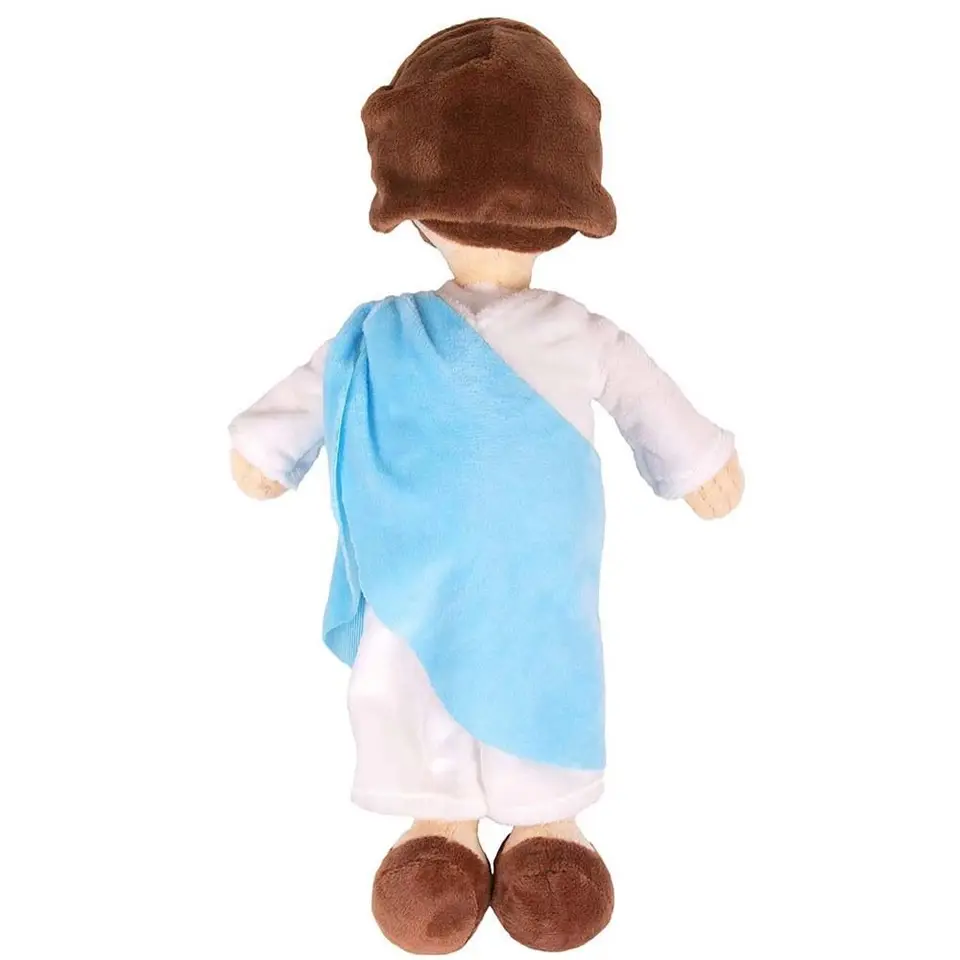 Peluche De Jesús – Muñeco De Peluche De Dibujos Animados Con Bordado Exquisito, Ideal Como Almohada Decorativa Para Sofá, Dormitorio O Sala De Juegos
