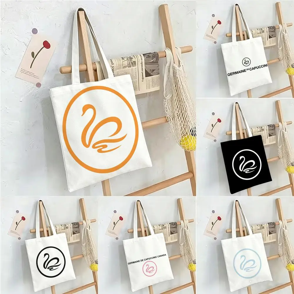 Bolsos de almacenamiento G-Germaine de Capuccini, bolsos de compras, bolsos de hombro de lona, ​​bolsos de compras para mujer, bolsos de compras de alta capacidad