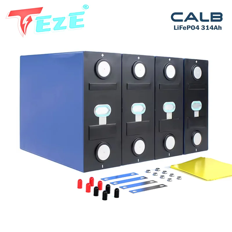 High Capacity 3.2V 320AH LifePO4 Battery Grade A CALB Rechargeable Bateria Deep Cycle DIY 12V 24V 48V for RV EV Boat  Cell