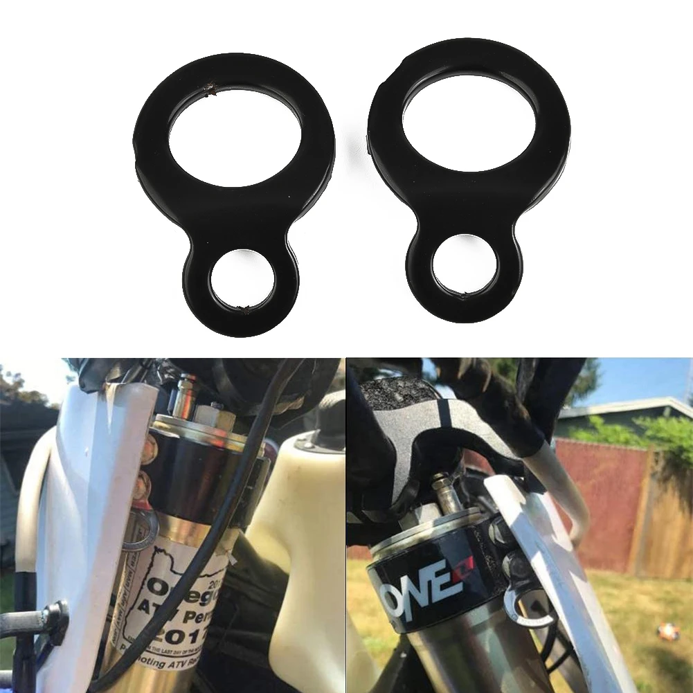 2 Pcs Tie Down Strap Rings Car Tools Point Securing For Motorcycle Dirt Bike ATV UTV For Car Interior Mouldings High Quality