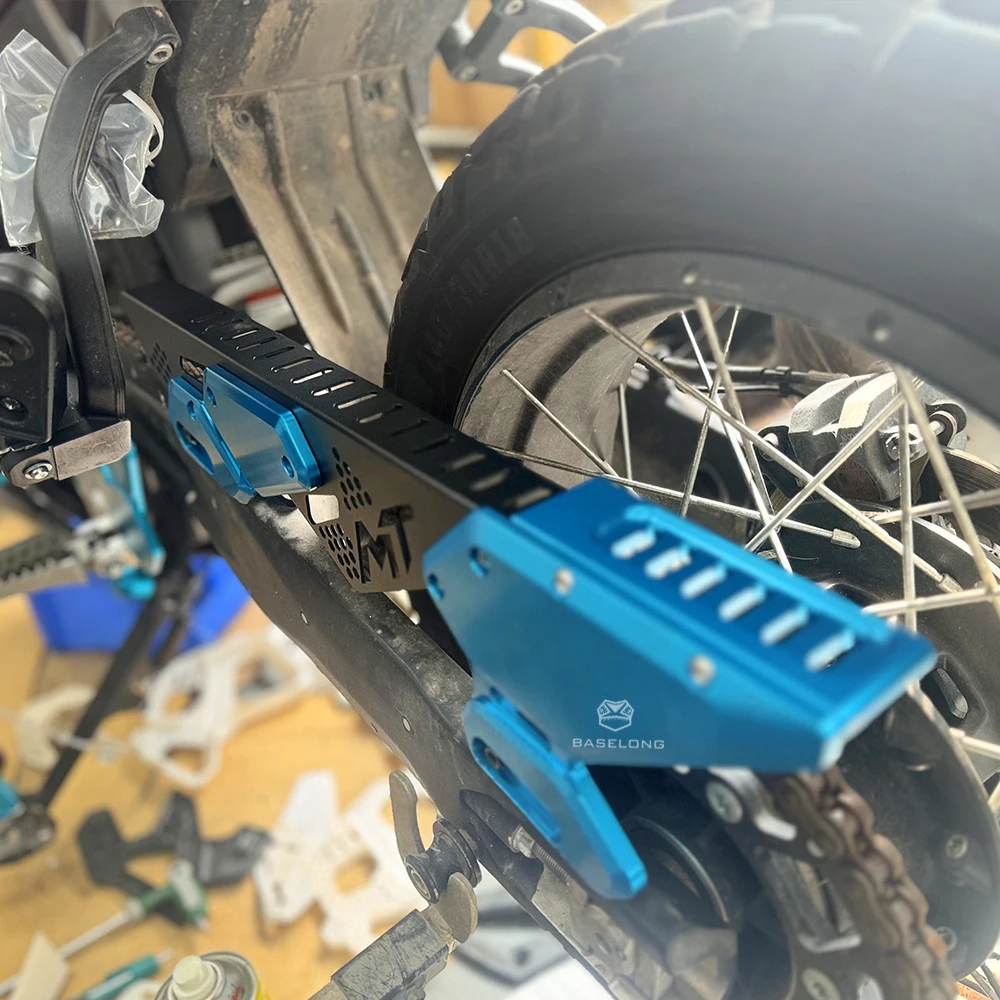 

FOR CFMOTO 450MT Chain Cover Protector Chain Guard CNC Aluminum Accessories Ibex MT 450 2024 2025 2026 450-MT mt Motorcycle