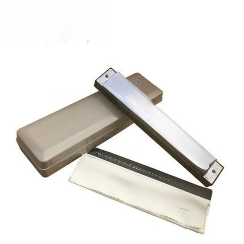 24-Hole accented harmonica, senior professional adult