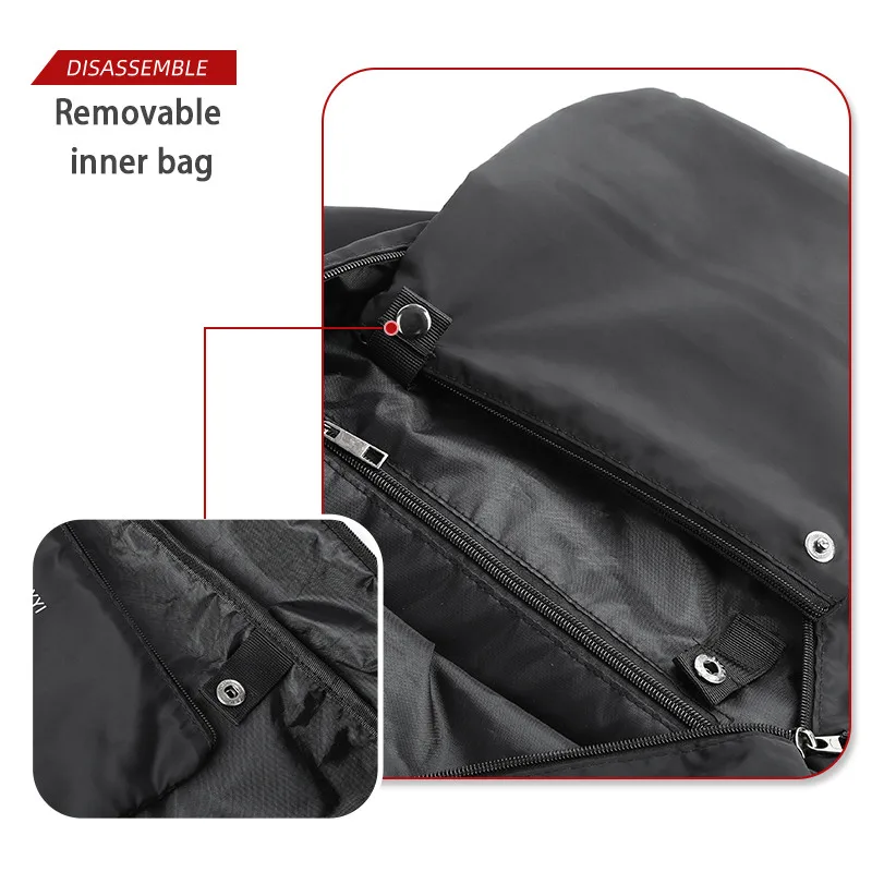 Bolso de viaje Oxford plegable para hombre y mujer, bolsa de lona impermeable de gran capacidad para deportes, gimnasio, hombro, Weekender, bolsas