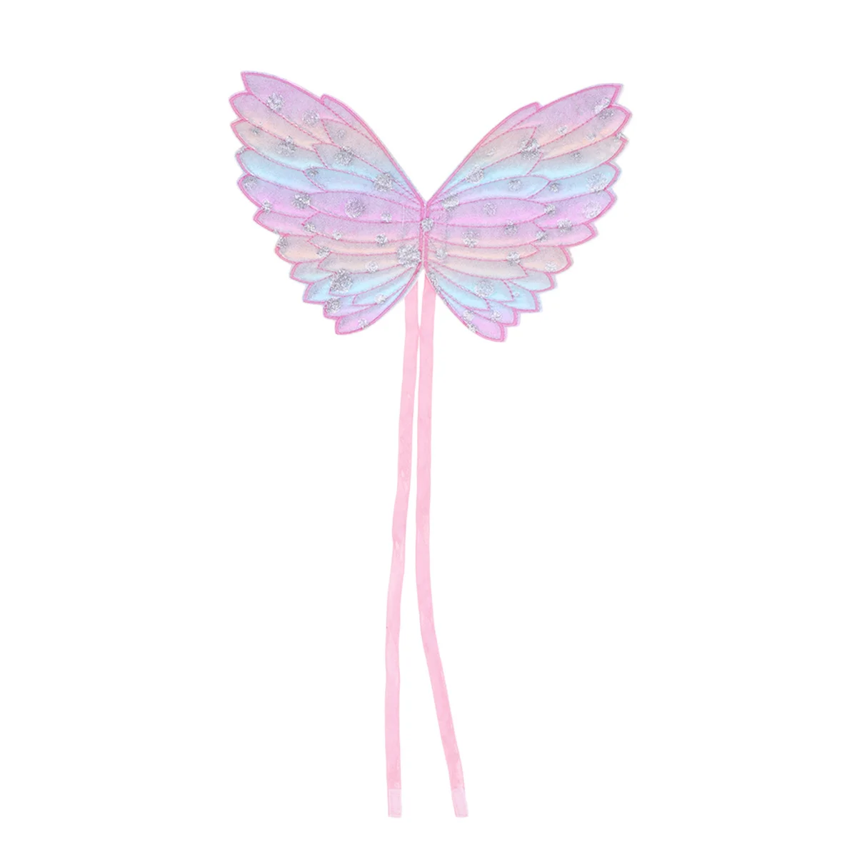 1 szt. Kolorowy Gradientowy Materiał Rekwizyty do Cosplayu dla Dzieci na Imprezy, Urodziny, Boże Narodzenie, Kostiumy dla Dziewczynek