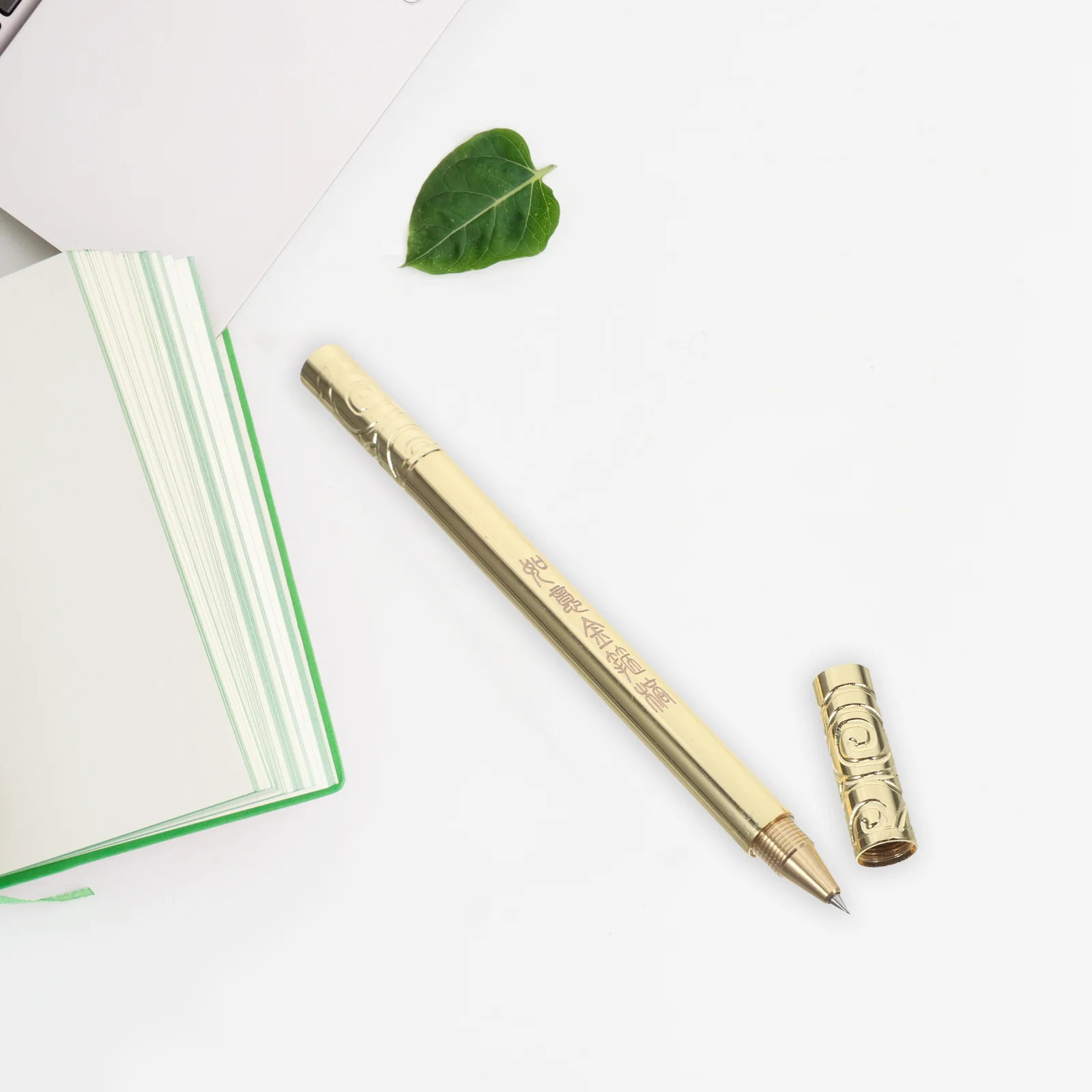 

Ballpoint Pen Metal Black Ink Cloud Pattern Ruyi Design For Office School Business Students Christmas Party Gift