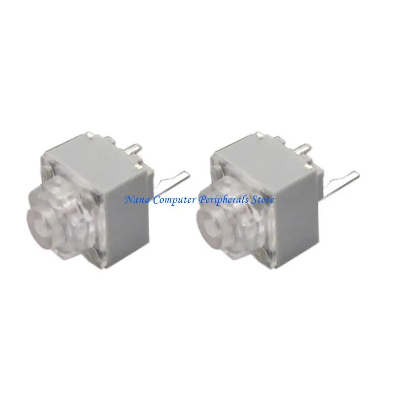 F68C 2 Cái/10 Chiếc HUANO Êm Micro Công Tắc 10 Triệu Lần Bấm Êm Chuột Micro Công Tắc 2 Chân 6x6x7.2mm